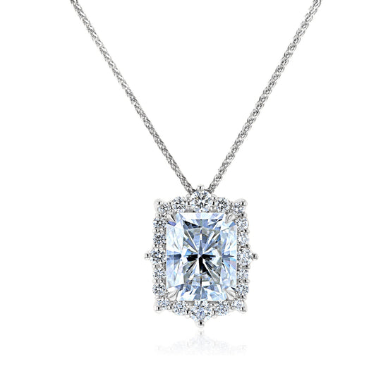 4.4 Carat Moissanite Raina Necklace