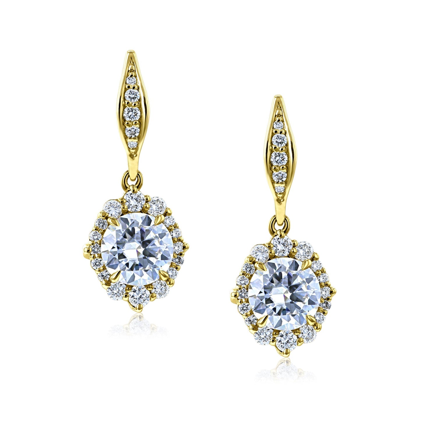 2.5 Carat Moissanite Raphaela Earrings