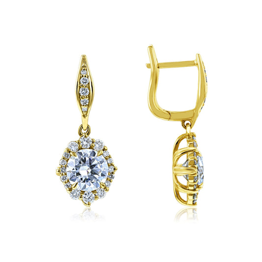 2.5 Carat Moissanite Raphaela Earrings