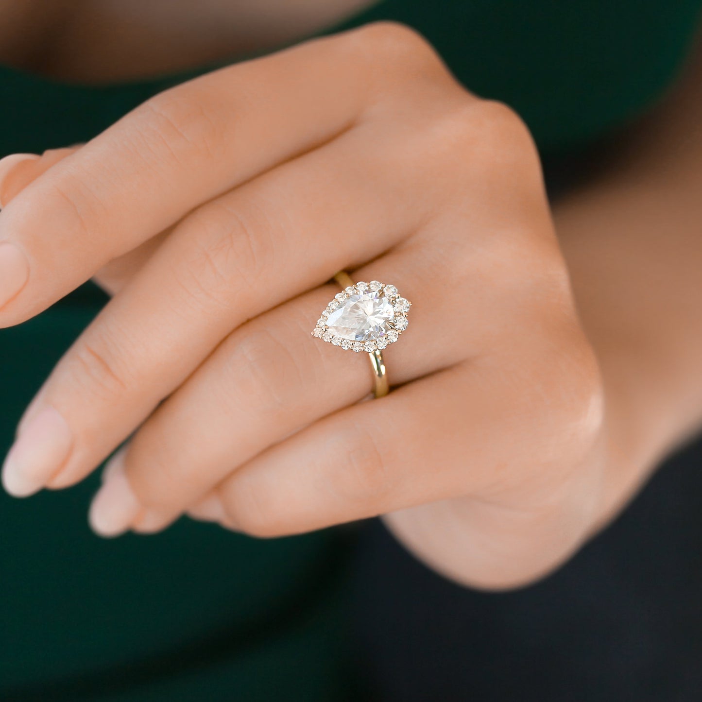2.4 Carat Moissanite Phoebe Ring