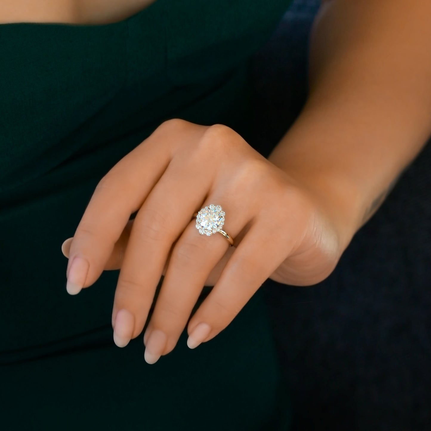 2.4 Carat Moissanite Raphaela Ring