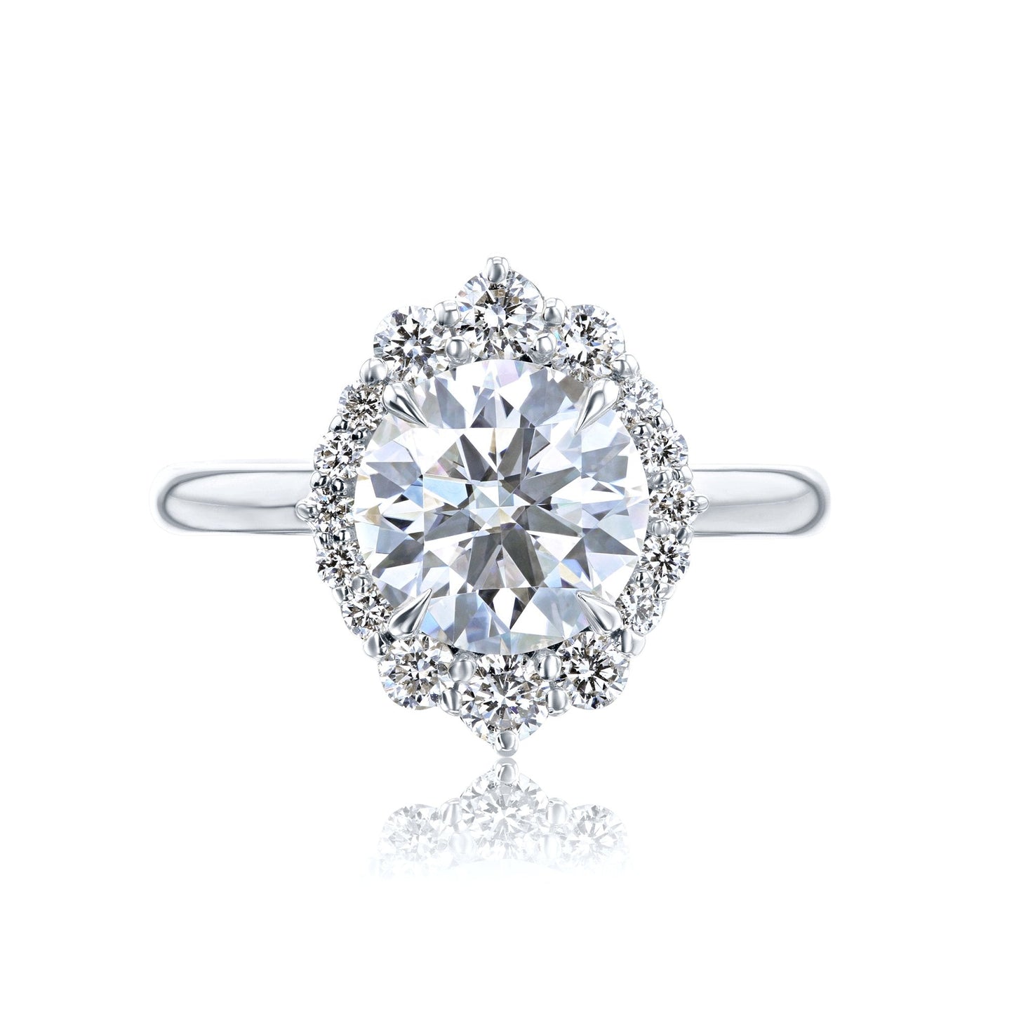 2.4 Carat Moissanite Raphaela Ring