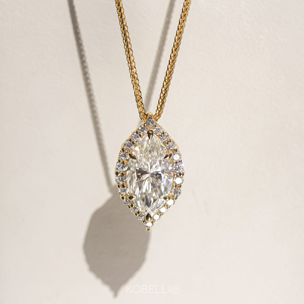 3.1 Carat Moissanite Margaux Necklace
