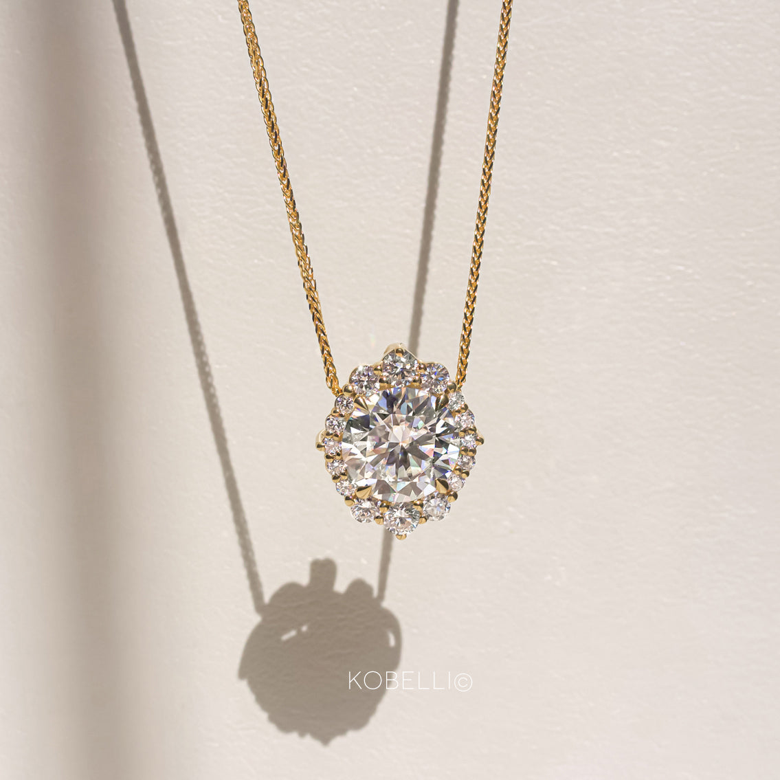 3.75 Carat Moissanite Raphaela Necklace