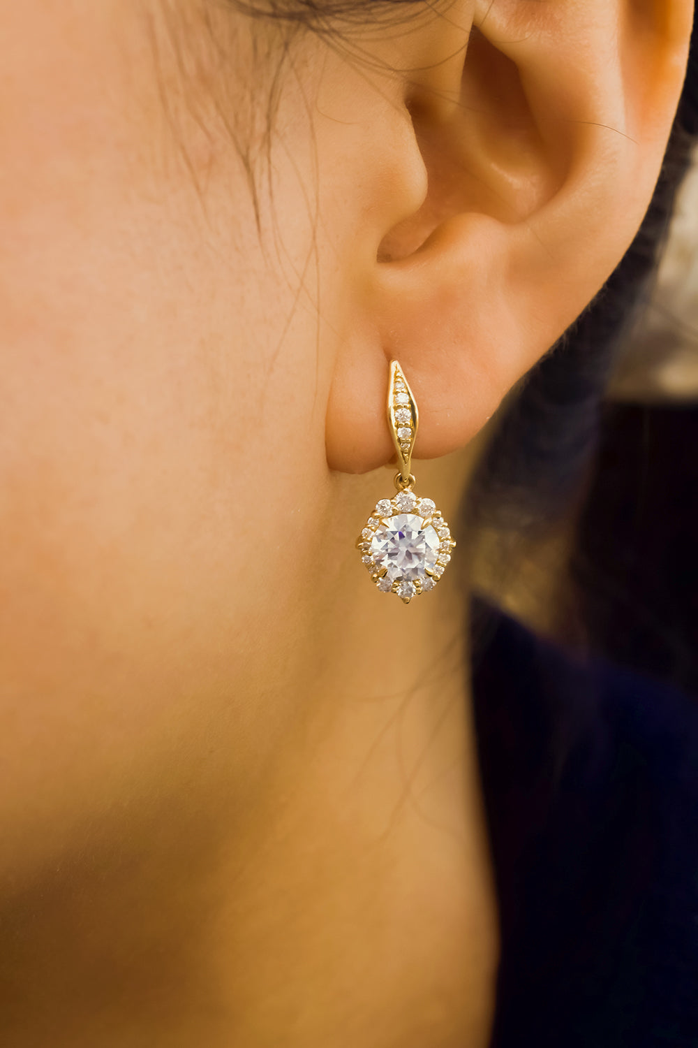 2.5 Carat Moissanite Raphaela Earrings