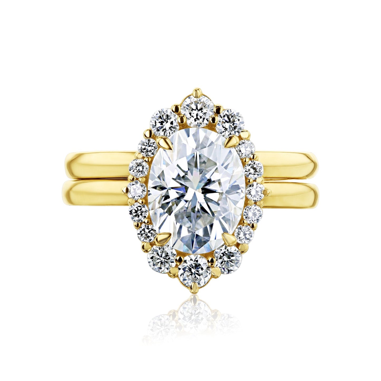 2.5 Carat Moissanite Ophelia Bridal Set